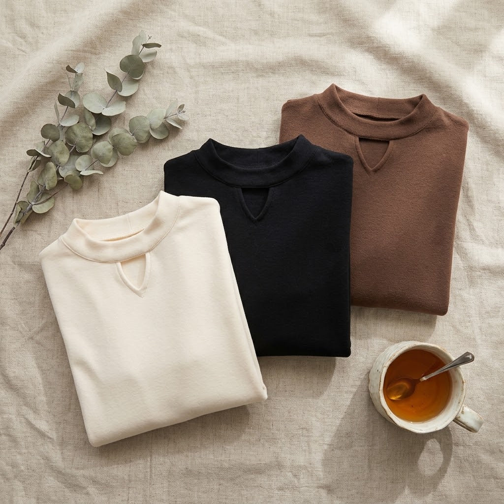 Camiseta Térmica de Cuello Alto – Efecto Segunda Piel