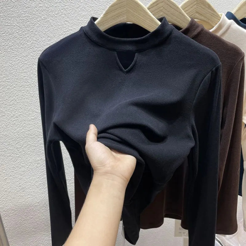 Camiseta Térmica de Cuello Alto – Efecto Segunda Piel